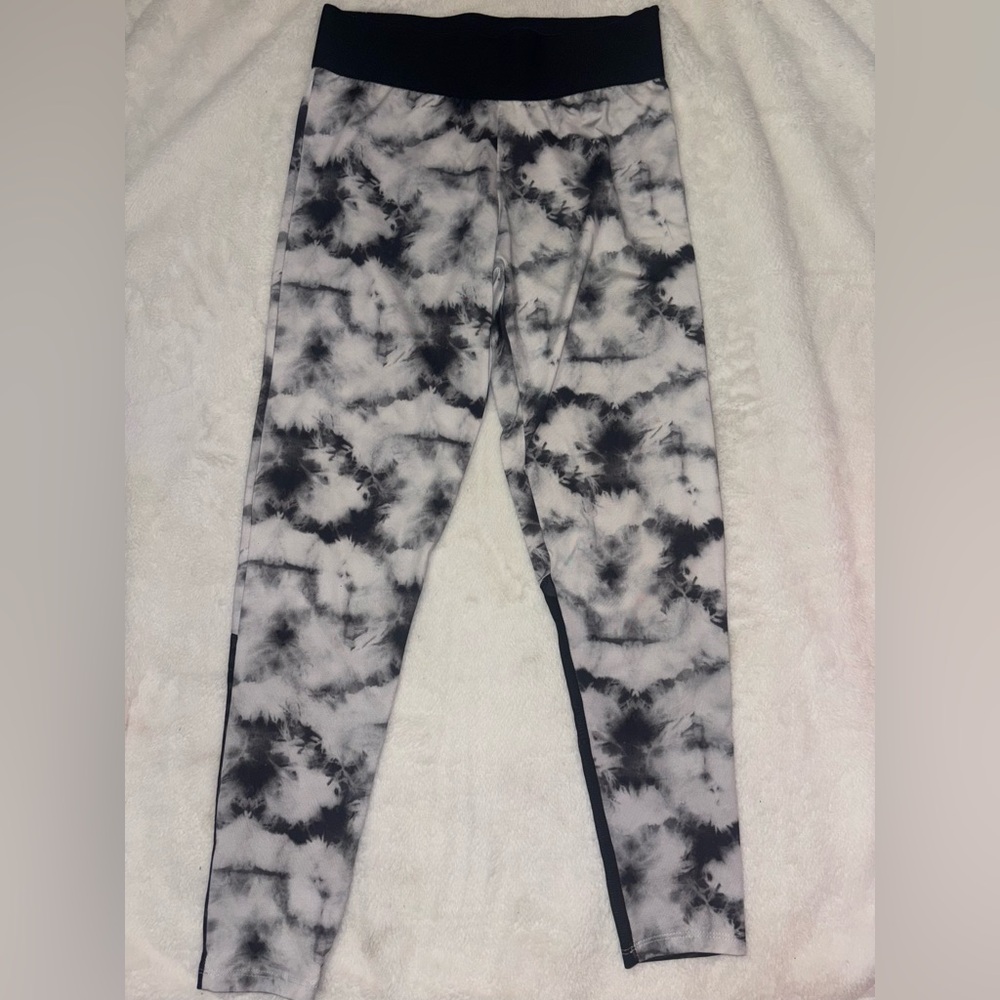 Series-8 Fitness Tie Dye Mesh Yoga Leggings M